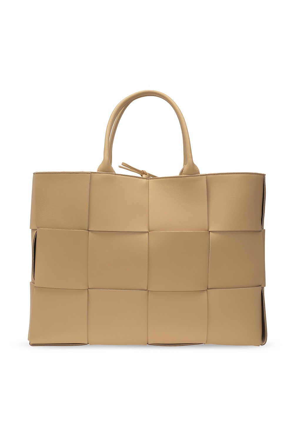 関税送料込Bottega Veneta Arco Tote Bag Bottega Veneta® Men's Large Arco Tote in Raintree/seagrass
